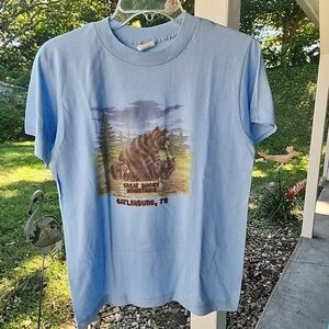 Vintage Great Smoky Mountains Gatlinburg TN Bears Shirt